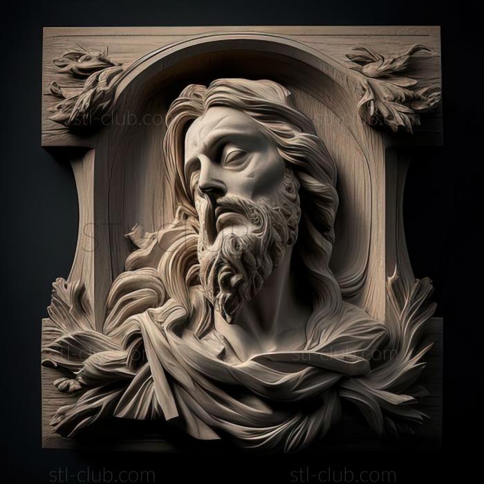 3D model st jesus (STL)